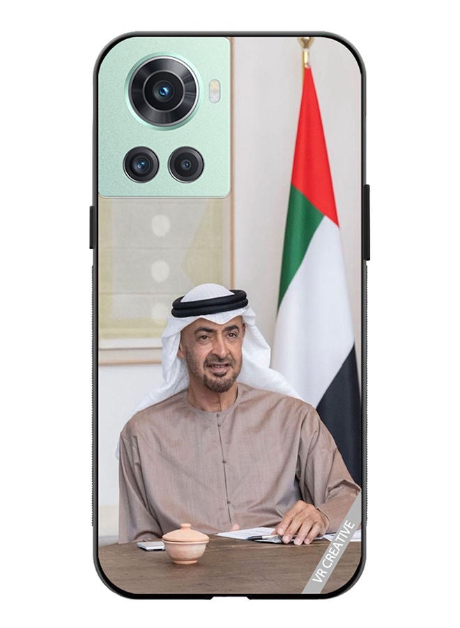 VR CREATIVE Protective Case Cover For OnePlus 10R Sheikh Mohamed Bin Zayed Al Nahyan Design Multicolour - Image 1