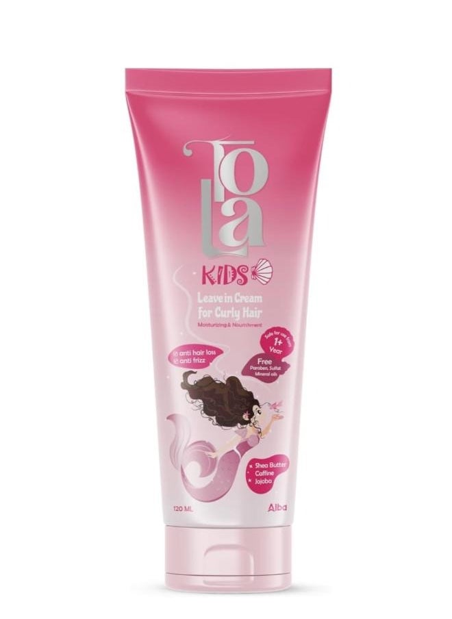 Tola - Kids Leave In Cream For Curly Hair 120 ML - Image 1
