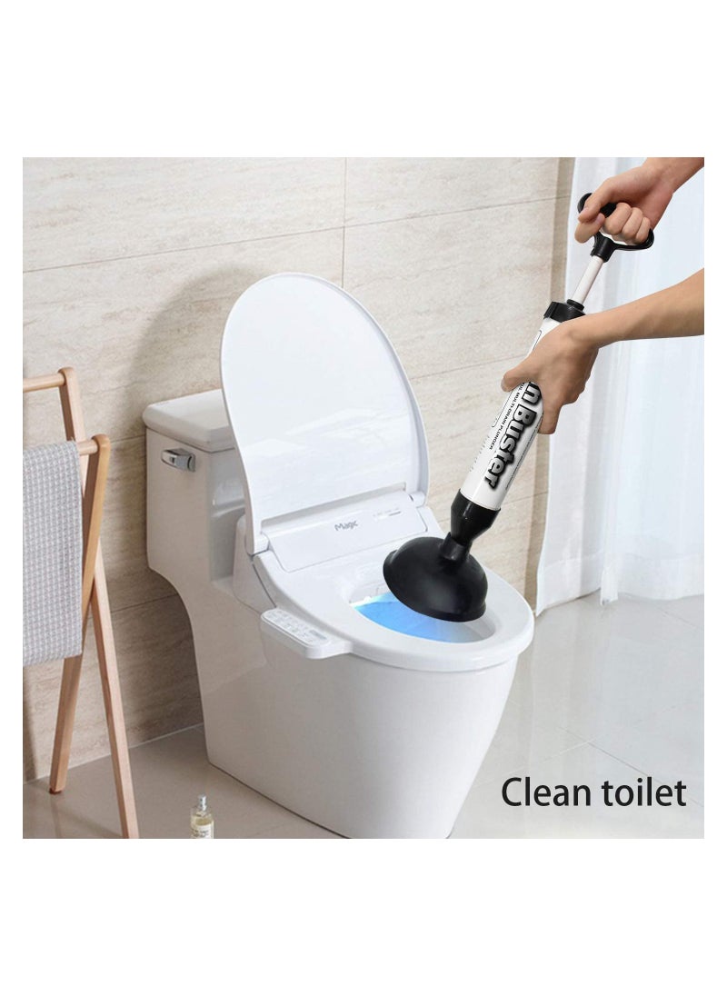 Generic Powerful Drain Buster Plunger with Dual Suction Cups, Versatile Air Tool for Toilets, Bathtubs, Showers, and Sinks  - Image 4