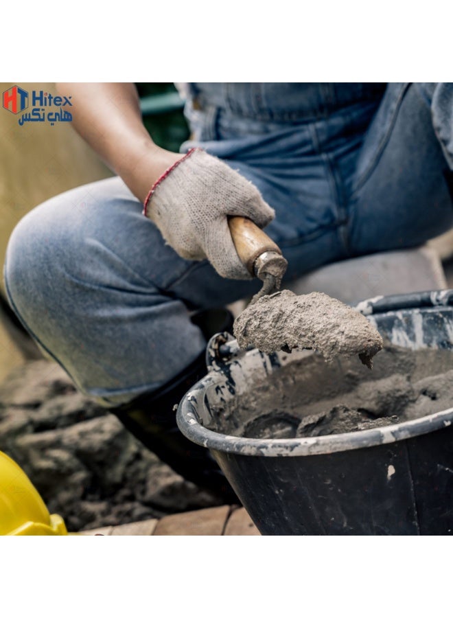 Hitex Premium Grey Portland Cement – High-Strength, Fast-Setting Construction Cement | Premium Quality for Concrete, Plastering, Masonry & Repair Work | Durable, Long-Lasting Bond (GREY, 10 KG) - Image 5