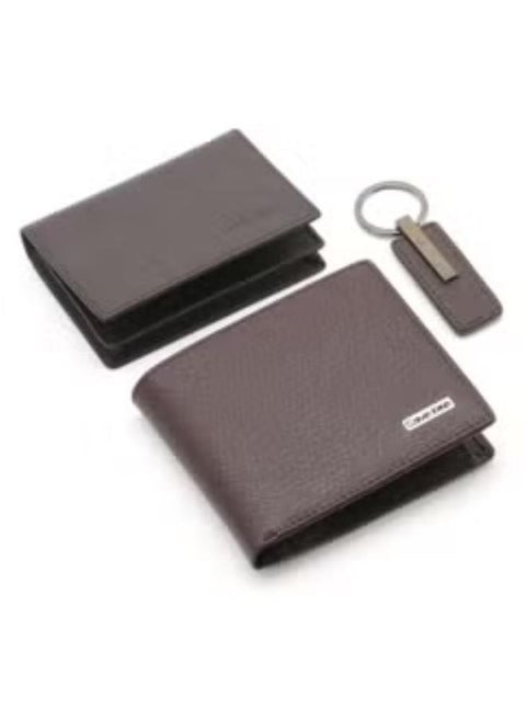 Calvin Klein Wallet-Keychain-Card Holder Set For Men