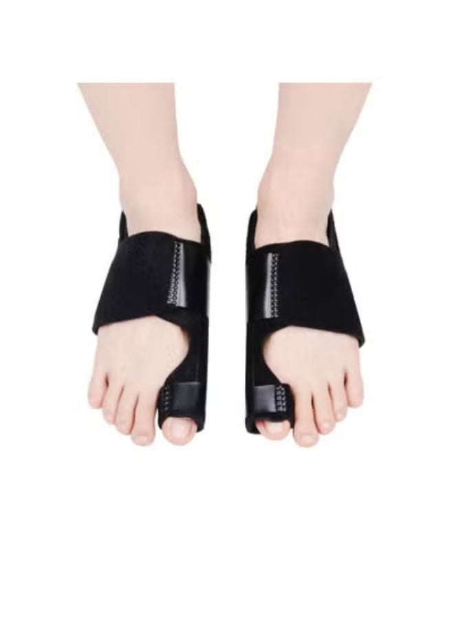 سيستار جبيرة تصحيح إبهام القدم الأروح بدون جراحة - جهاز تقويمي لتصحيح أورام إبهام القدم وأصابع القدم المطرقية، يخفف الألم بفعالية، مناسب للرجال والنساء. (زوج واحد) - Image 1