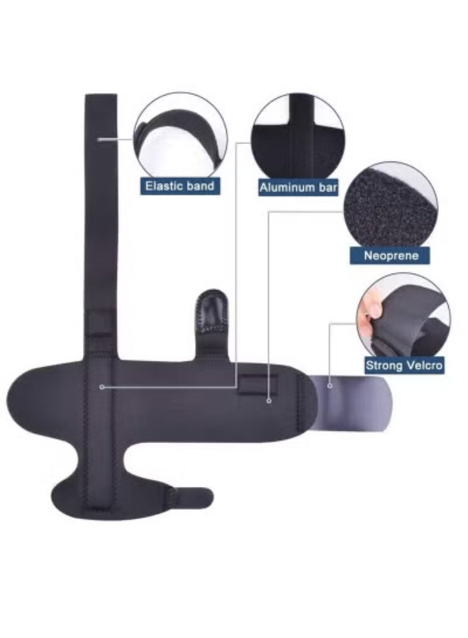 سيستار جبيرة تصحيح إبهام القدم الأروح بدون جراحة - جهاز تقويمي لتصحيح أورام إبهام القدم وأصابع القدم المطرقية، يخفف الألم بفعالية، مناسب للرجال والنساء. (زوج واحد) - Image 3
