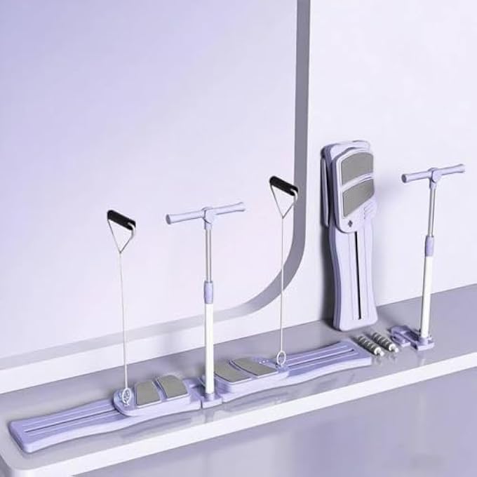 rayihni آلة تمارين التزلج القابلة للطي، مدرب تزلج محاكي، جهاز تقوية الفخذ للنساء، عضلات الحوض السفلية في المنزل - Image 5