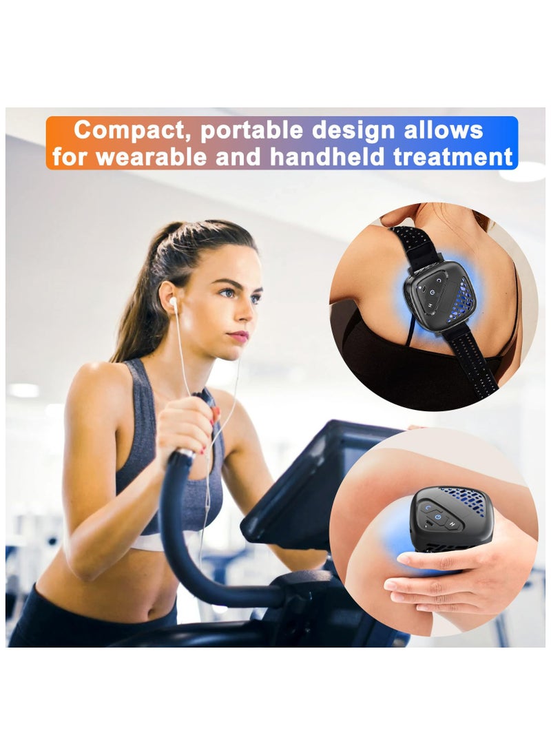SYOSI Heat Cold Therapy Machine 3-in-1 Wearable, Recovery Therm Cube Instant Heat, Cold and Hot Therapy Device, Cold and Contrast Therapy for Pain Relief, Aches and Sport Muscle Recovery 3 Modes  - Image 5
