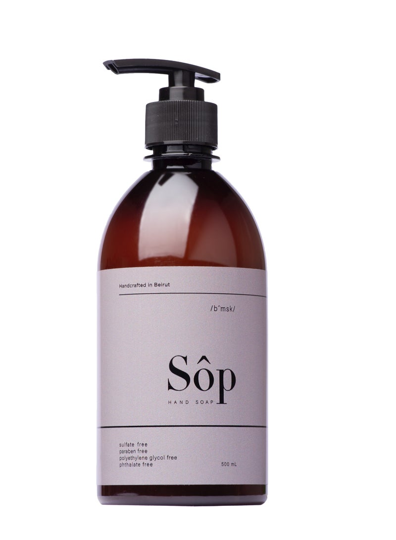 Atelier Beautanique Sop Liquid Soap Black Musk 500mL 