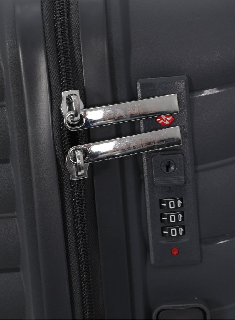 Fancl PP Lightweight Hard Shell 4-Piece Luggage Set (28” + 24” + 20” + 14”) with 360° Spinner Wheels - Image 5