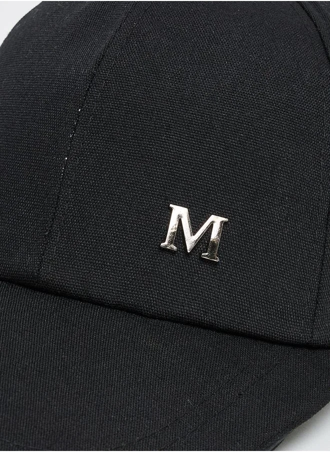 ستايلي Initial Letter Detail Baseball Cap