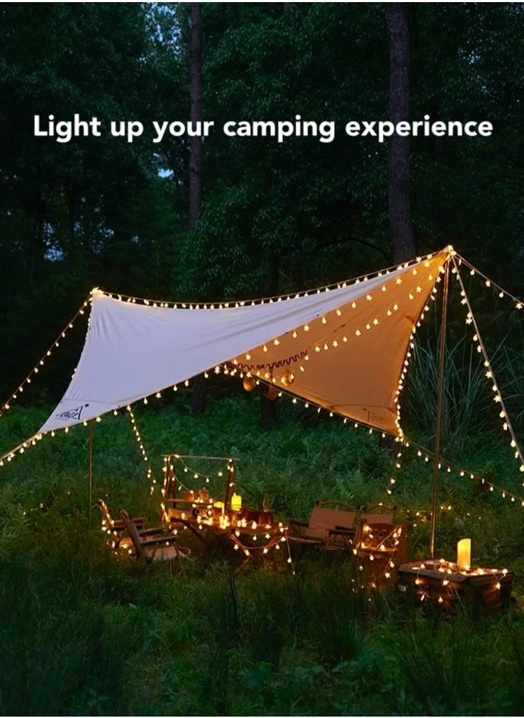 Oasis Casa 10M LED Fairy Lights, Outdoor String Lights for Decoration, Living Room Decoration Battery Operated, Decorative Lights for Christmas Home Decor Ramadan Decorations Balcony Decor Camping Party Garden Patio  - Image 5