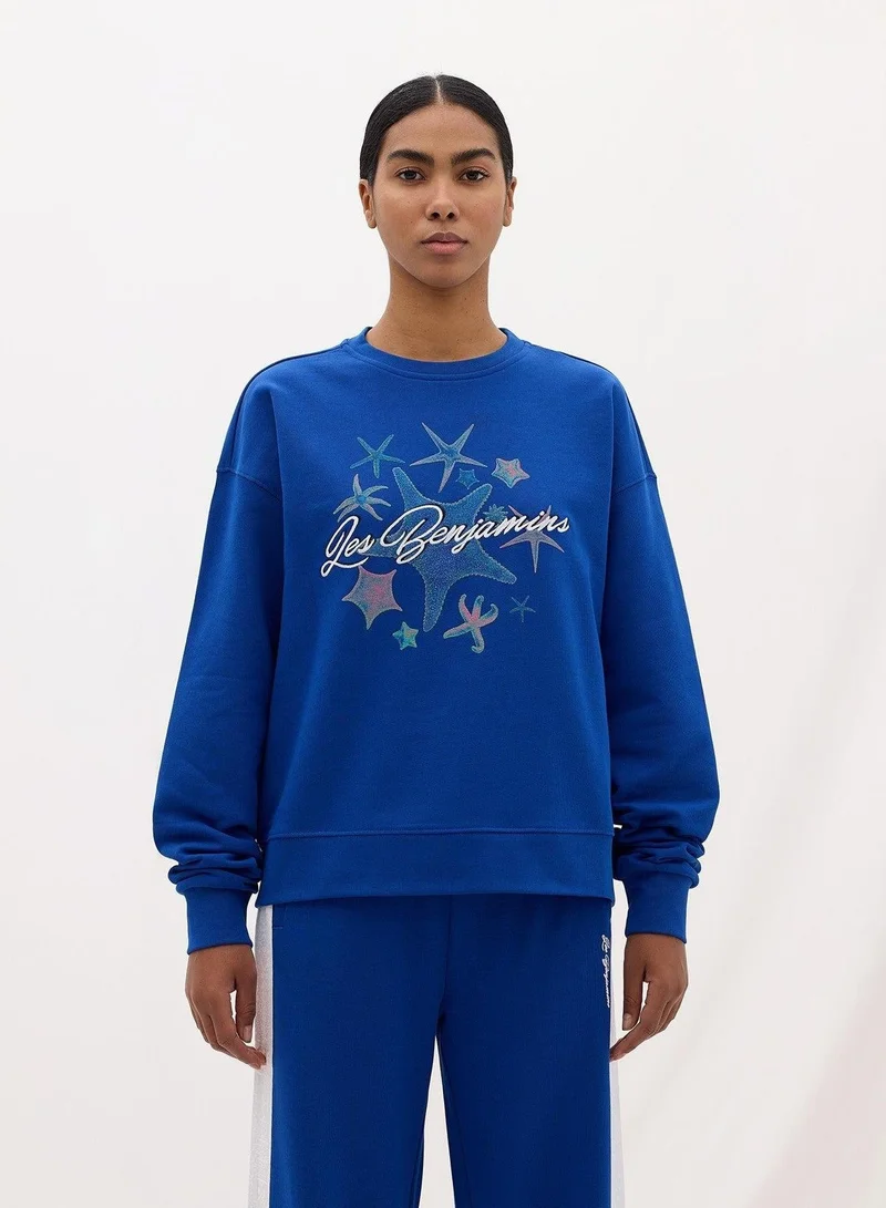 ليس بنجامنز سويت شيرت عادي 002