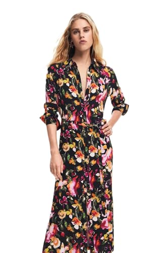Desigual Women's Woman Woven Dress Long Sleeve Red - Image 5