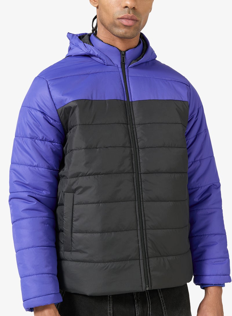 سفنتي فايف جاكيت منتفخ بغطاء رأس - Image 3