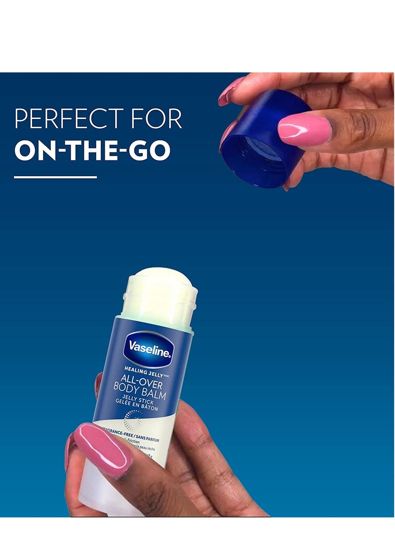 Vaseline - Vaseline All-Over Body Balm Stick 3-Pack – Non-Greasy Fragrance-Free Moisturizer, Travel-Size Lotion, Premium Packaging, 1.4 Oz Ea - Image 1