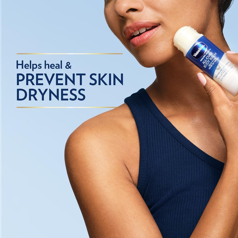 Vaseline All-Over Body Balm Stick 3-Pack â€“ Non-Greasy Fragrance-Free Moisturizer, Travel-Size Lotion, 1.4 Oz Ea - Image 4