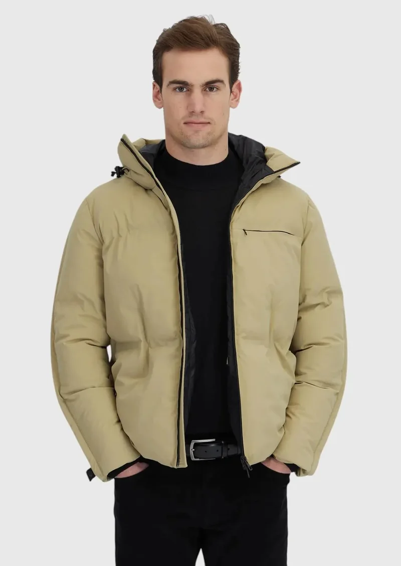 RAMSEY Sandy Regular Fit Hooded Casual Weaving Coat