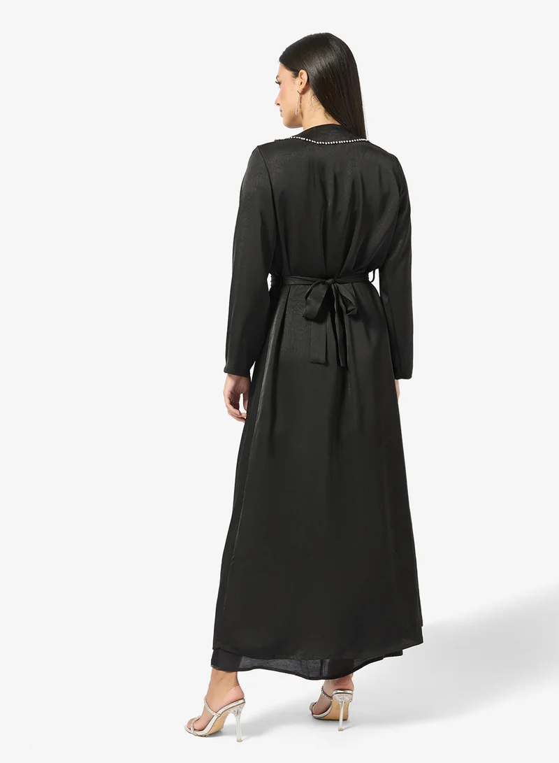 Khizana Embellished Abaya