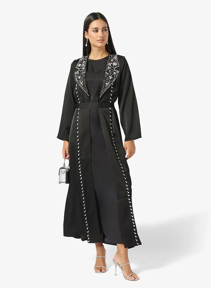 Khizana Embellished Abaya