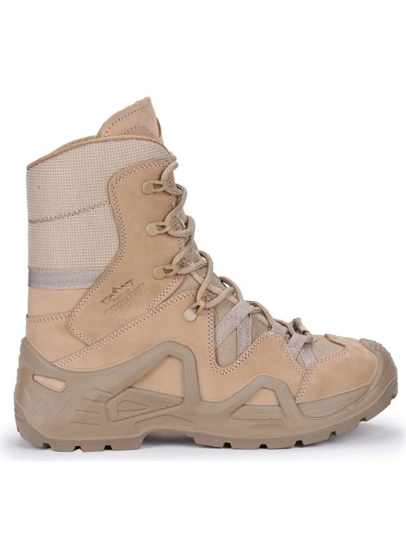 Scooter  1490 Beige Nubuck Waterproof Men's Military Boots