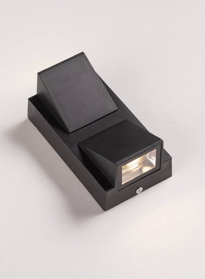 الروضة للإضاءة اب داون بلاستيك ،  ابليك ، اسود  ، الخامة : بلاستيك، الوات : 4وات  ، المقاس :6X8X14 - Image 1