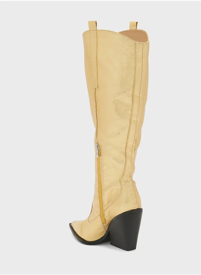 PUBLIC DESIRE Navada Knee High Boot