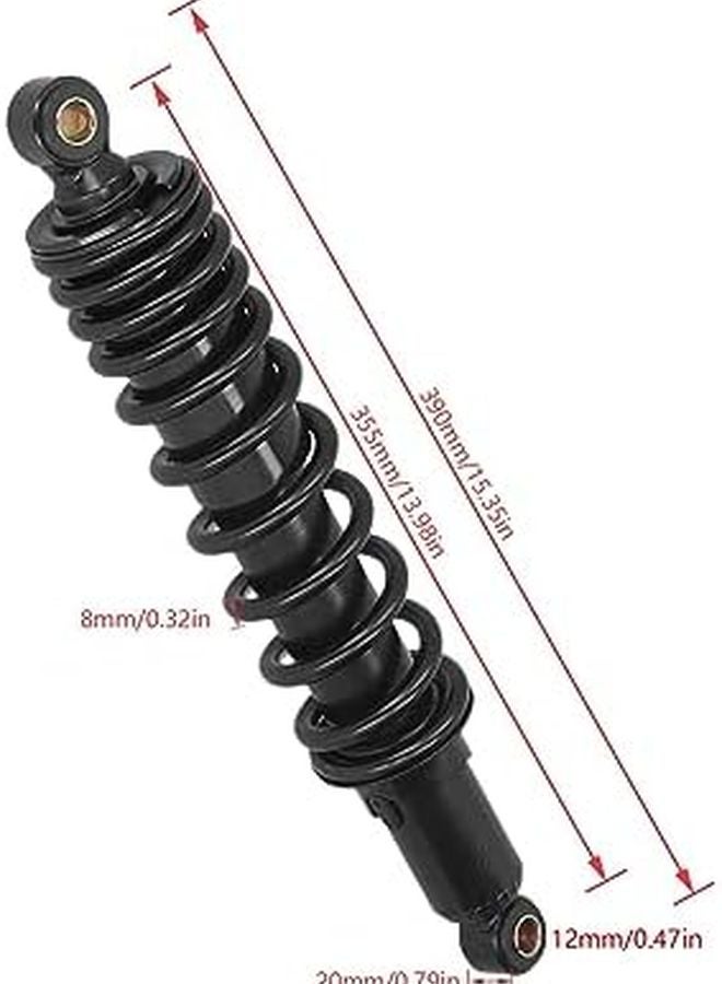 Universal Shock Absorber 355mm Adjustable Damping Spring for ATV Kart Quad Dirt Bikes - Image 3