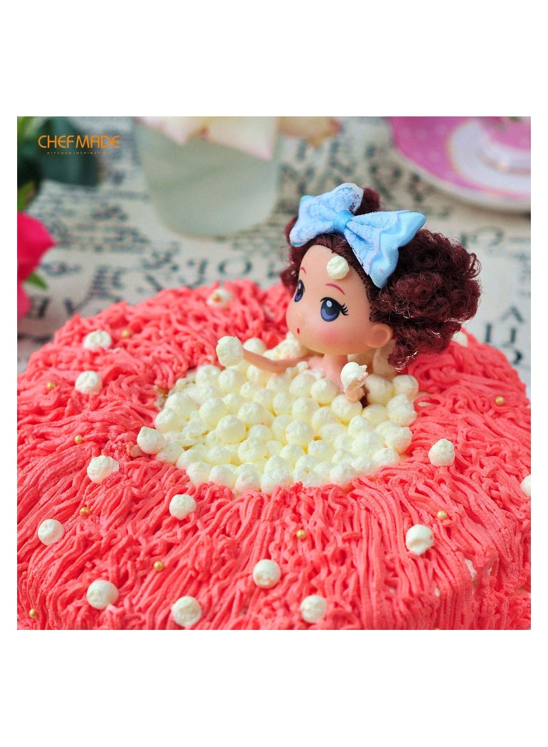 chefmade Round Cake Pan 8 Inch with Removable Loose Bottom - Image 5