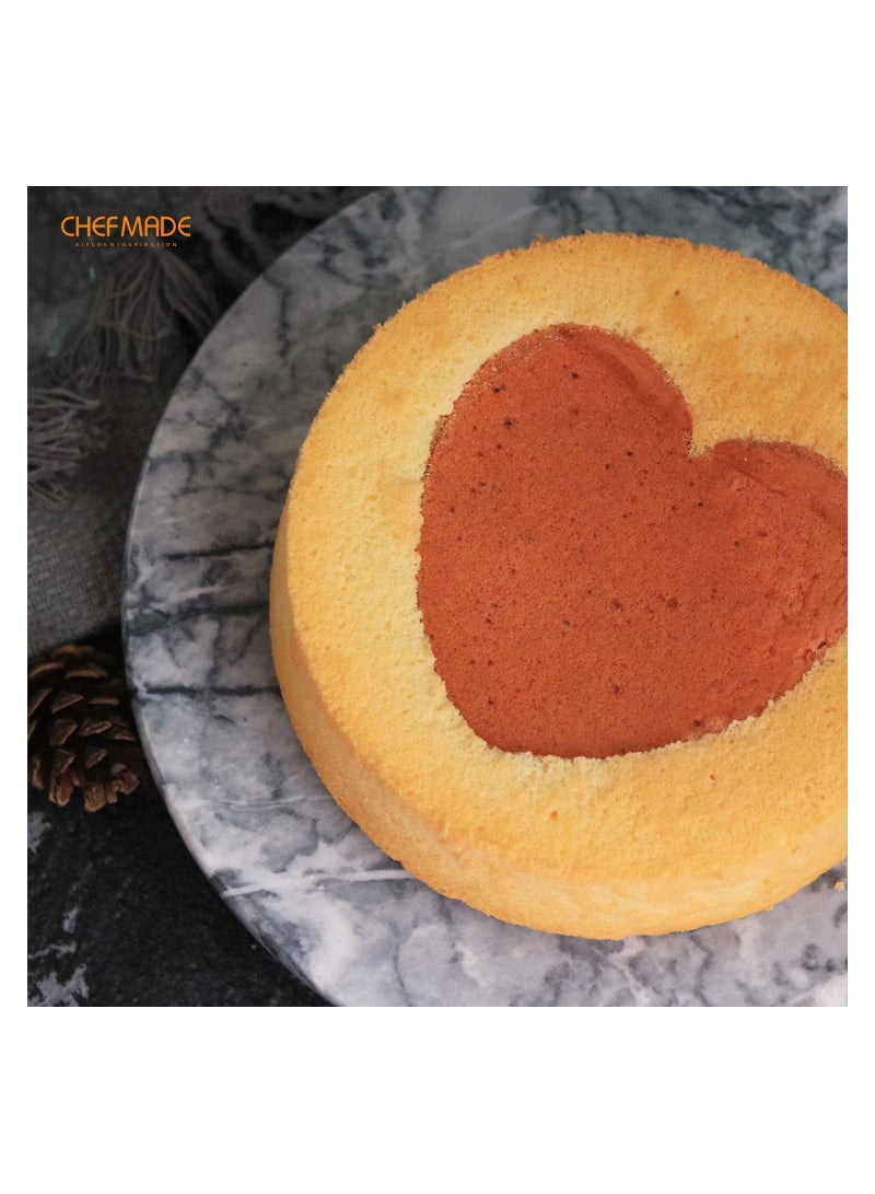 chefmade Round Cake Pan 8 Inch with Removable Loose Bottom - Image 4