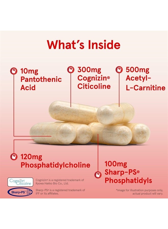 jarrow formulas Neuro Optimizer With 7 Neuro-nutrient Ingredients, Dietary Supplement for Brain Health and Antioxidant Support, 120 Capsules, 30 Day Supply - Image 5