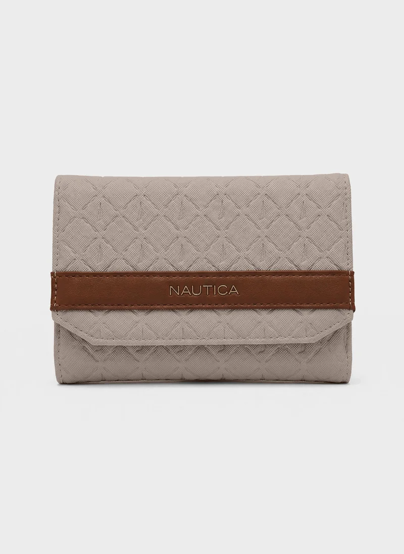 ANA Tri-Fold Monogram Wallet