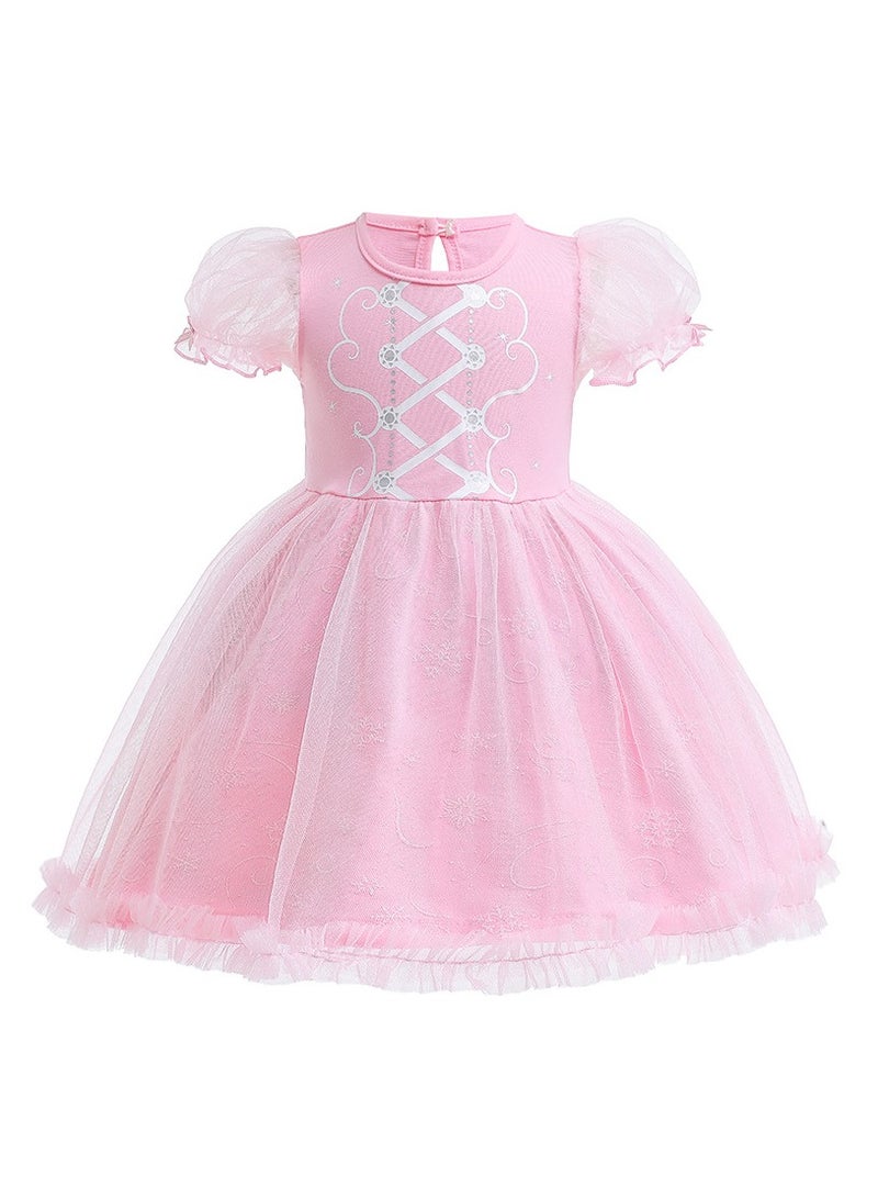 KUYING Fashionable And Versatile Children's Princess Dress
