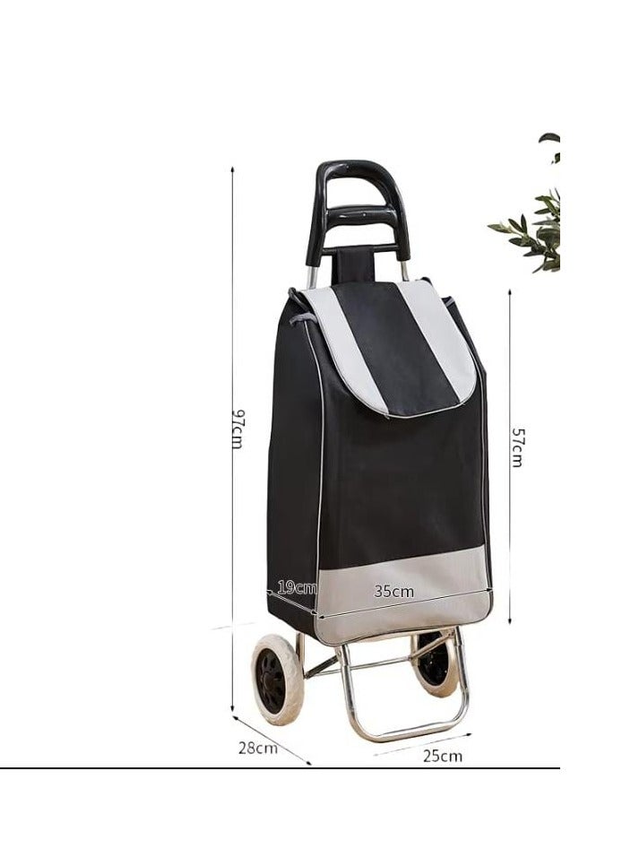45L Foldable Portable Home Shopping Cart  - Image 5