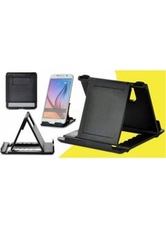 Qasul Universal Folding Mobile Phone Support Plastic Holder for Your Phone Desktop Smartphone Tablet Support /Phone Holder /Phone Tripod /Table Stand  - Image 3