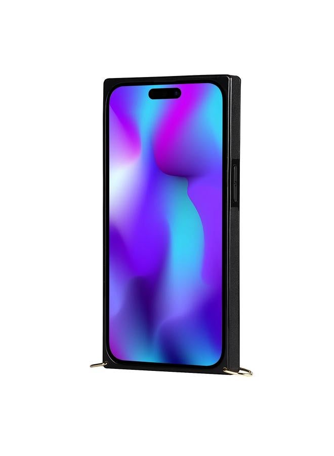 S-TOP Case For iPhone 14 Pro Crossbody Wrist Strap Card Holder Phone Case - Image 3