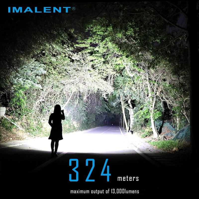 IMALENT MS03 Tactical Flashlight Super Bright EDC Flashlight 13000 Lumens -Use 3 Pcs CREE XHP70 2nd LEDs High Lumens Portable Flashlight Waterproof- For Camping, Hiking, Security And Emergencies - Image 3