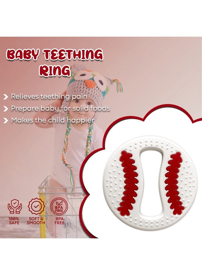 Silicone Baseball Teether