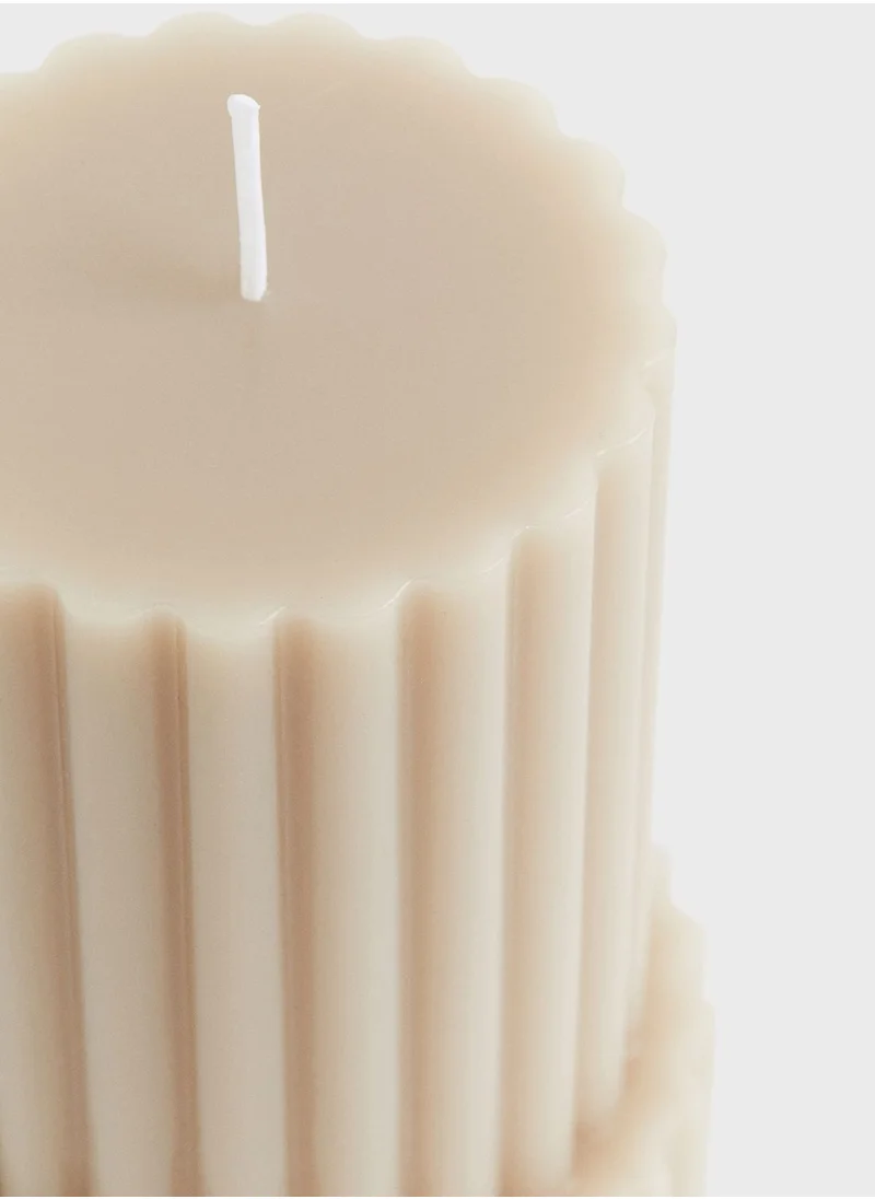 H&M Shaped Pillar Candle