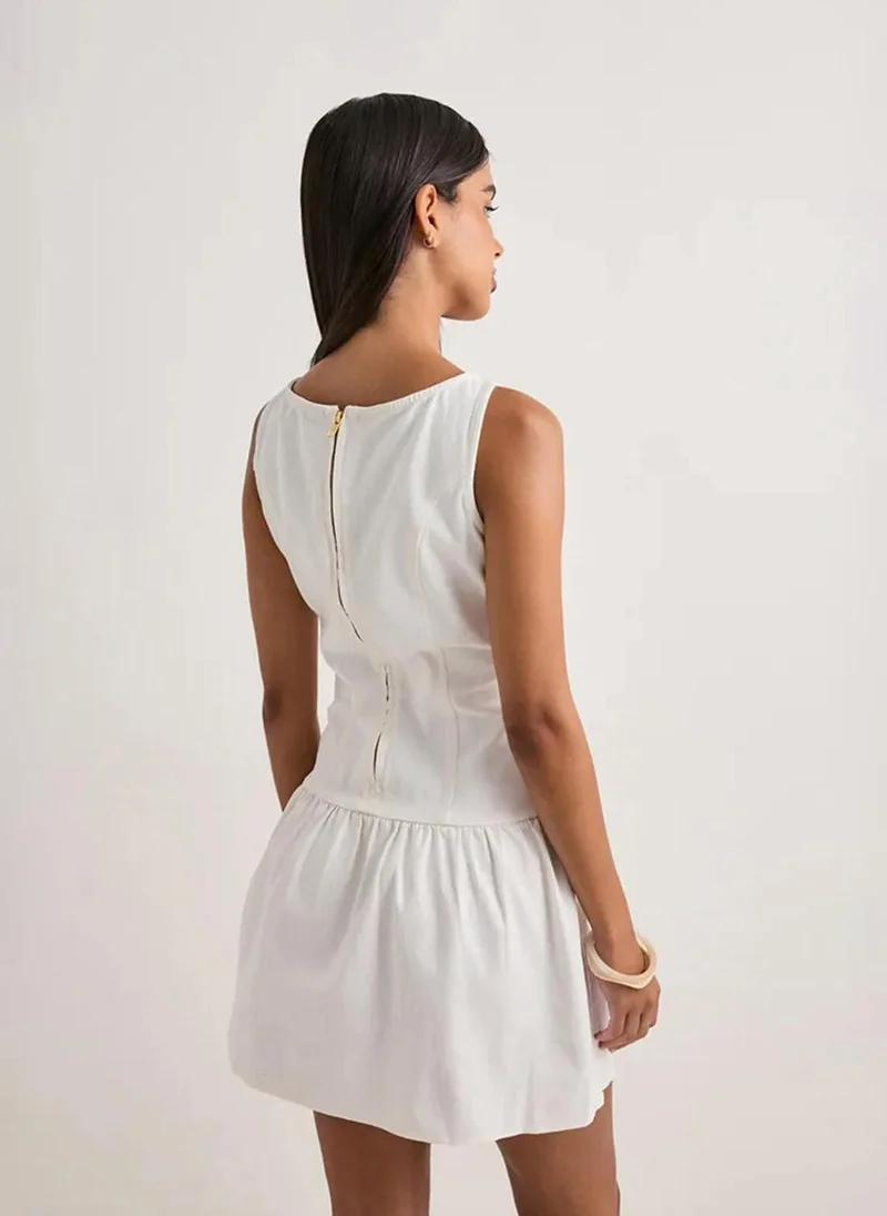 Vero Moda  Women's VMKIARA Twill Sleeveless Short Woven Dress for Women | Best Price UAE