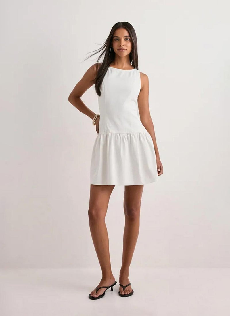 VERO MODA Women's VMKIARA Twill Sleeveless Short Woven Dress - Image 3