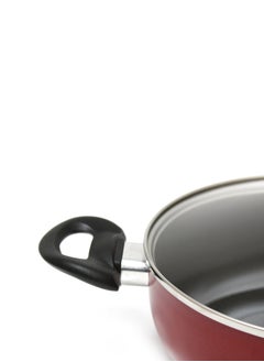 BLACKSTONE Nonstick Kadai Pan Frying Pan with Glass Lid 26CM  - Image 4