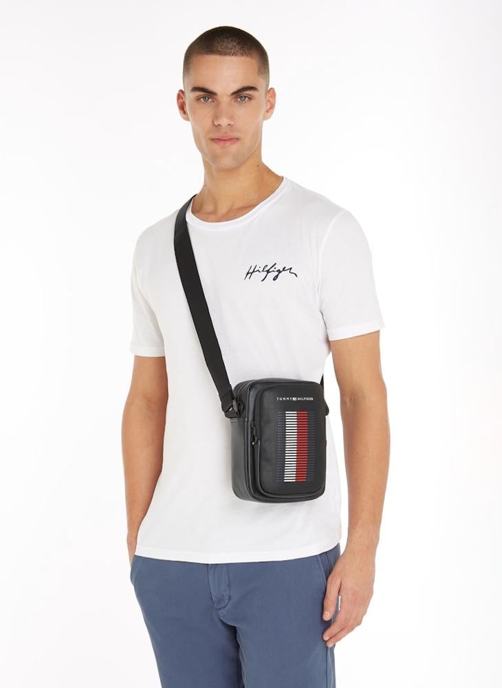 TOMMY HILFIGER Pique Pocket Reporter Bag 