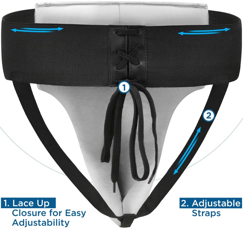 Rdx حماية الفخذ من RDX للملاكمة، موياي تاي، كيك بوكسينغ وتدريب MMA، معدات جلدية من مايا هيد لفنون القتال، واقي بطن معتمد من SATRA للكاراتيه والتايكوندو - Image 5