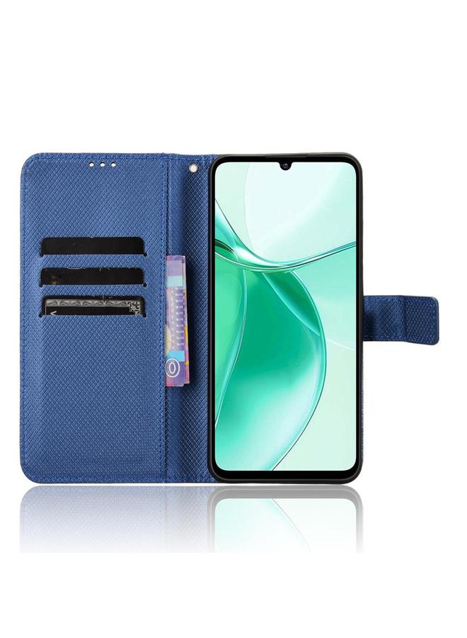 erorex Case For ZTE Blade A35 Diamond Texture Leather Phone Case - Image 4