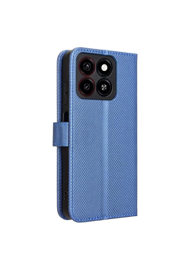 erorex Case For ZTE Blade A35 Diamond Texture Leather Phone Case - Image 3