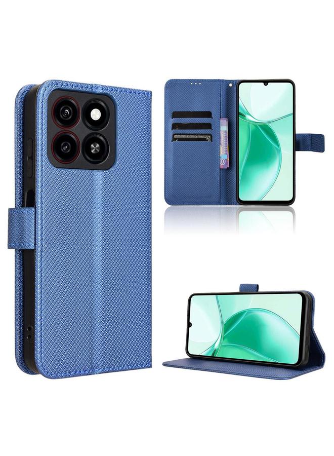 erorex Case For ZTE Blade A35 Diamond Texture Leather Phone Case - Image 1