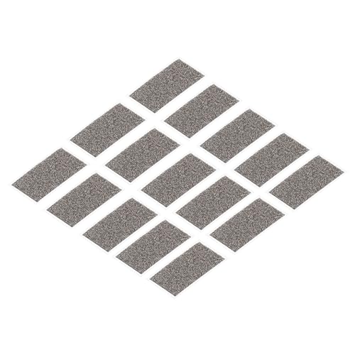 MECCANIXITY Nickel Foam Electrode, Button Battery Electrode Disc Nickel Foam Sheet Porous Foam Ni 20x10x1mm with Adhesive Pack of 300, Grey - Image 1