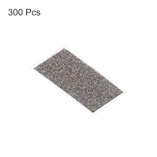 MECCANIXITY Nickel Foam Electrode, Button Battery Electrode Disc Nickel Foam Sheet Porous Foam Ni 20x10x1mm with Adhesive Pack of 300, Grey - Image 3