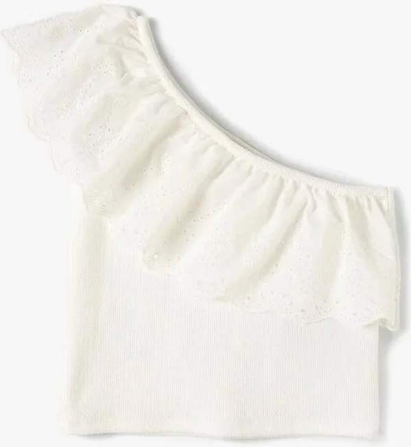 KOTON 4SKG10072AK Girl's Blouse White