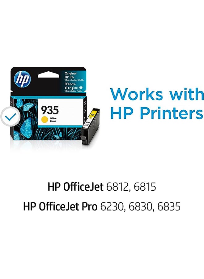 HP خرطوشة حبر أصلية 935 | يعمل مع OfficeJet 6810؛ أوفيس جيت برو 6230، سلسلة 6830 | C2P22AN - Image 2
