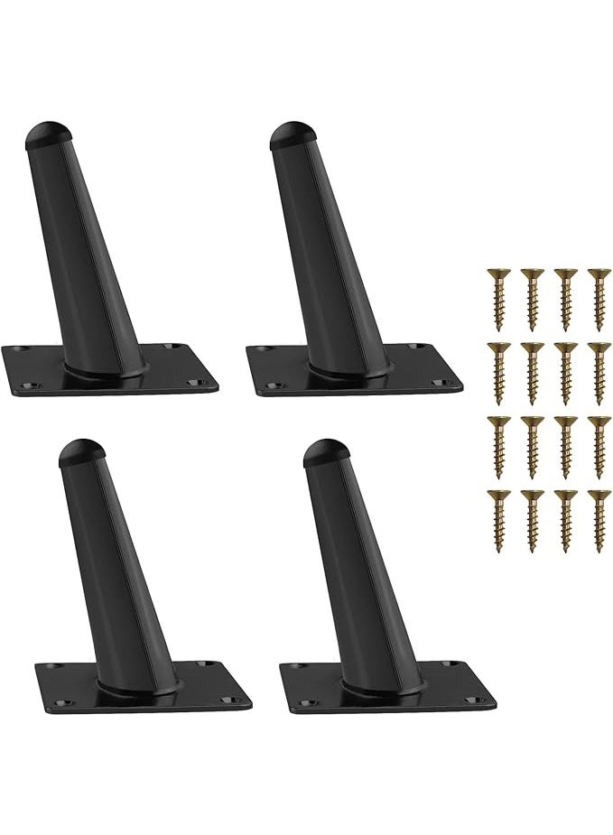 Table Legs, Metal Furniture Legs Replacement for Coffee Tables, Chairs, Cabinets, Desks, Black (8inch / 20cm) - Image 5