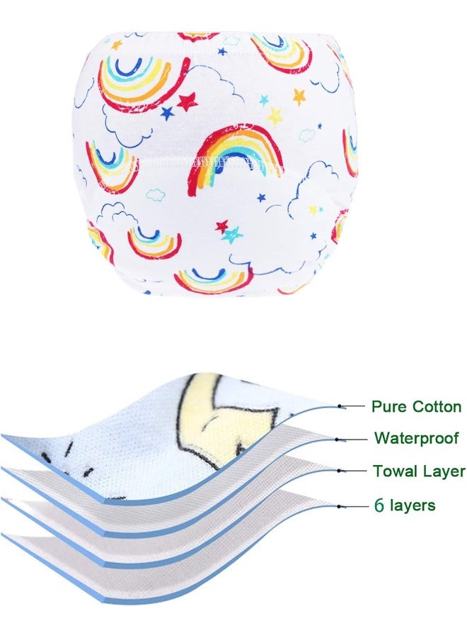 JackLoveBriefs 8 Pack Potty Training Pants for Boys Girls, Learning Designs Training Underwear Pants  - Image 3